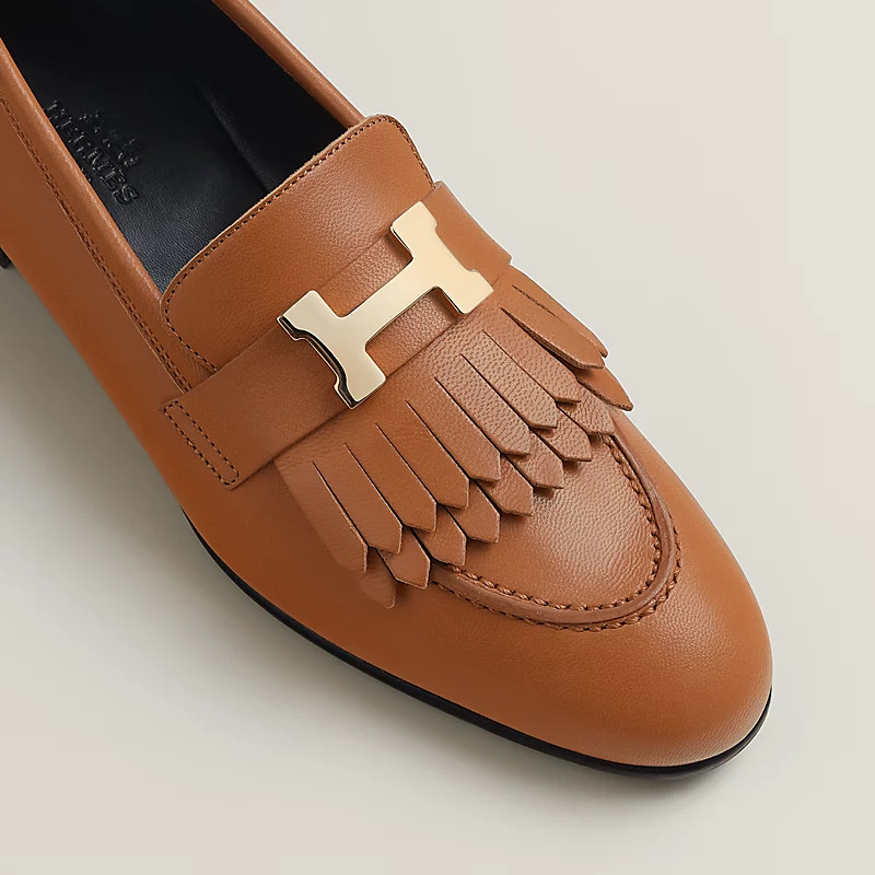 Giày Hermes Royal Loafer Nữ Nâu